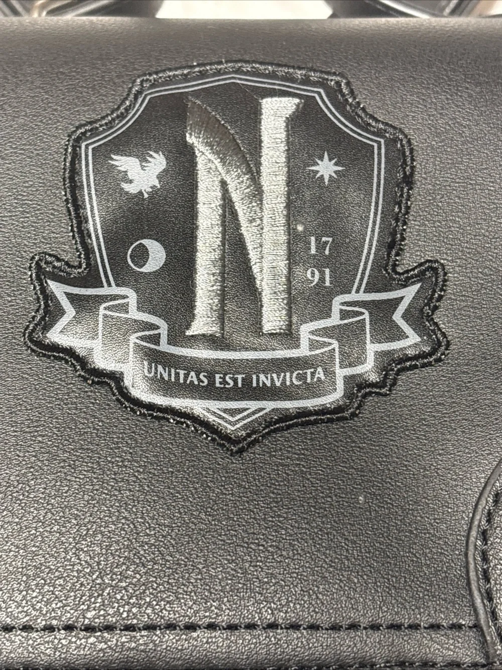 Wednesday Addams Nevermore Academy Blackfront Hot topic  Backpack Bag